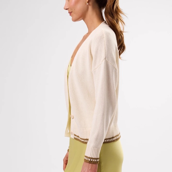 Amour Vert Textured Cardigan NWT Size Small - Picture 4 of 9